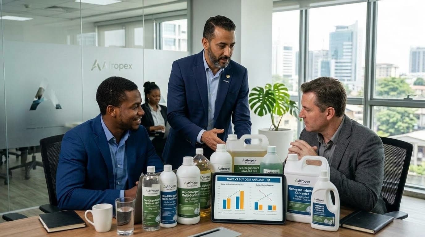 Analyse Make or Buy d’une gamme de produits d’hygiène